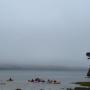 Kayakers enjoying an outing off of Indian Beach.